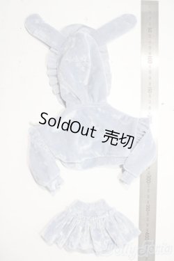 画像2: MDD/of:ふにゃほわ/レディフリルベルベットパーカーセットアップ A-26-01-28-1020-TN-ZU