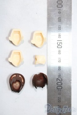 画像2: azone/ピコ男子 石川ハジメ フェイスパーツset(Brown ver.) A-26-01-28-1048-TN-ZU