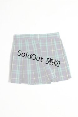 画像1: azone/プリーツチェックミニスカート A-26-02-04-1070-TN-ZU