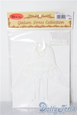 画像1: リカちゃん/OF:Galumドレスコレクション レースケープドレスセット A-26-02-04-1009-TN-ZU