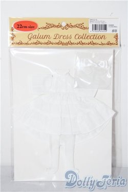 画像1: リカちゃん/OF:Galumドレスコレクション　ティアードワンピースセット A-26-02-04-1011-TN-ZU