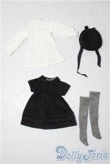 リカちゃん/OF:Galumドレスコレクション　レイヤードワンピースドレスセット A-26-02-04-1013-TN-ZU