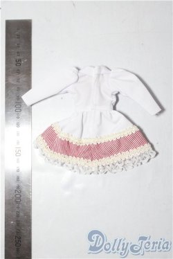 画像2: リカちゃん/OF:リトルファクトリー製　スイーツスタイルドレスコレクション　ショートケーキ風ワンピース A-26-02-04-1017-TN-ZU