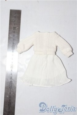 画像2: リカちゃん/OF:リトルファクトリー製　2023年22cmサイズドレスコレクション-2月　ケーブルニットワンピース A-26-02-04-1019-TN-ZU