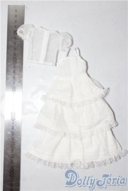 画像2: ジェニー/OF:リトルファクトリー製　3段ギャザーワンピース A-26-02-04-1021-TN-ZU