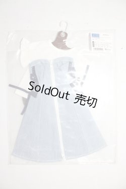 画像1: ちょい甘デニムジップワンピセット U-26-02-04-168-TN-ZU