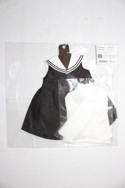 画像1: 鏡のセーラー服セット（ノワール）・ミニ U-26-02-04-170-TN-ZU