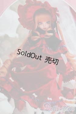 画像1: DOLK/40ｃｍサイズ　ローゼンメイデン　サンリオ　真紅×ハローキティ　コラボワンピースセット I-26-02-15-006-TN-ZI