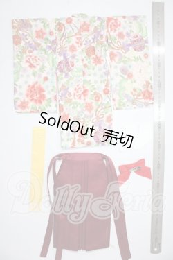 画像2: MSD＆MDD/OF:えんじ色袴セット・ミニ U-26-02-18-135-TN-ZU