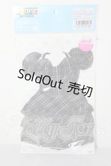 1/3スケール用 AZO2 ラ・ルーチェワンピース ブラックチェック A-26-02-25-1032-TN-ZU