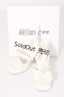 画像1: SD/melody.C/真夏のワルツ シルクシューズ U-26-02-25-128-TN-ZU