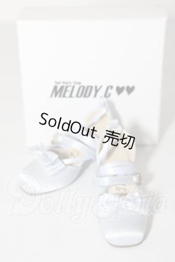 画像1: SD/melody.C/真夏のワルツ シルクシューズ U-26-02-25-133-TN-ZU