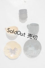 60cmドール用ミニチュア食器セット U-26-03-04-110-TN-ZU