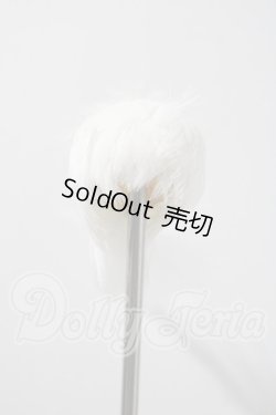 画像1: 4ｉｎｃｈ/羽根ウィッグ A-26-03-04-1044-TN-ZU