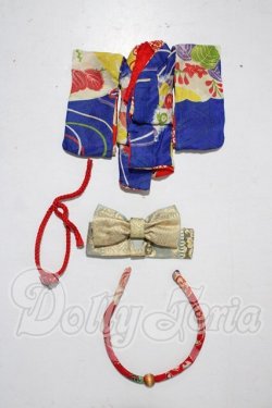 画像1: オビツ11/OF 着物セット A-26-03-04-1027-TN-ZU