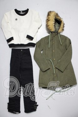 画像1: SD17B/OF:ファーモッズコートセット U-26-03-11-130-TN-ZU