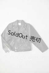 SD17/OF:ビッグシルエットライダースジャケット U-26-03-18-126-TN-ZU