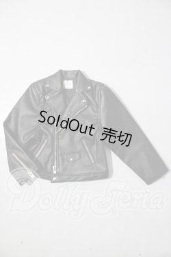 画像1: SD17/OF:ビッグシルエットライダースジャケット U-26-03-18-126-TN-ZU