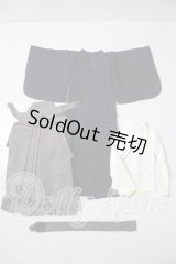 SDM&MSD/OF:薄墨色ハイカラ書生セット U-26-03-18-121-TN-ZU