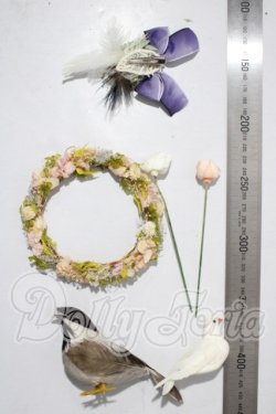 画像2: SD/PLANETARIUM　花冠小物 U-26-03-25-188-TN-ZU