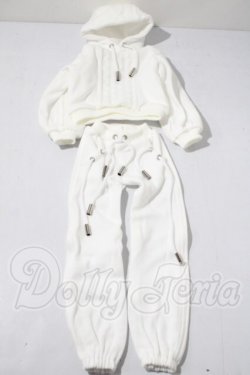 画像2: DDB/SHIROU SALONニット風パーカーセット/DD/OF A-26-04-01-1021-TN-ZU