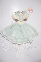 SMD/ミントブルー・コルセットドレス・ミニ U-26-03-25-182-TN-ZU