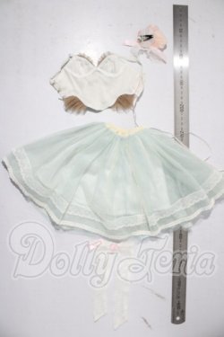 画像2: SMD/ミントブルー・コルセットドレス・ミニ U-26-03-25-182-TN-ZU