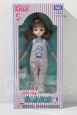 画像2: リカちゃん×セーラーズ/03 オーバーオールスタイル A-26-04-01-1050-TN-ZU