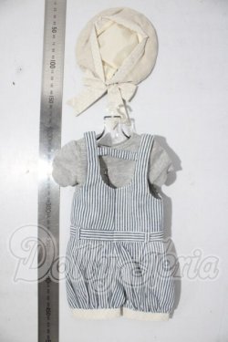 画像2: SD/OF:ストライプサロペットセット U-26-04-08-155-TN-ZU