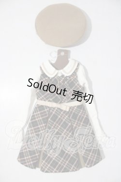 画像1: SD/OF：ガーリーチェックワンピセット U-26-04-08-142-TN-ZU