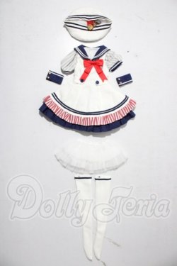 画像1: azone45/of:マリンセーラーワンピースset A-26-04-22-1030-TN-ZU