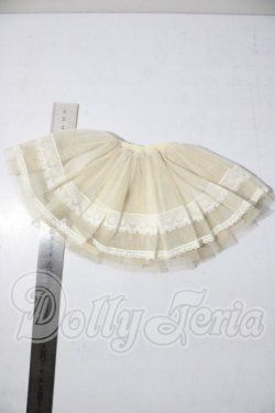 画像2: SDM＆MSD/OF:チュールスカート(アイボリー)・ミニ U-26-04-15-173-TN-ZU