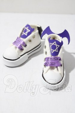 画像1: MDD/OF：yamyam sugar製スニーカー A-26-04-22-1029-TN-ZU