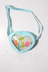 SD/OF:ハートクリアバッグ(ライトブルー)&グミセット U-26-04-22-164-TN-ZU