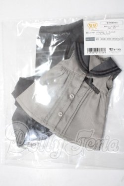 画像1: 幼sd/鏡のセーラー服セット（灰）・ちび U-26-04-29-123-TN-ZU
