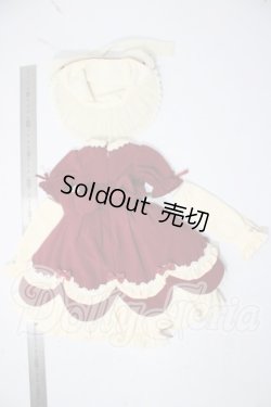 画像2: SD/クラシカルレースアップロリータ(ボルドー)  U-26-04-29-111-TN-ZU