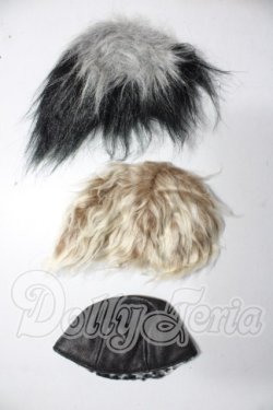 画像1: 9-10inch/ウィッグ U-26-05-12-025-TN-ZU