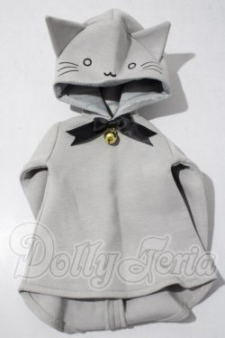 画像1: MDD/グレーねこパーカー・ミニ A-26-05-13-1075-NY-ZU