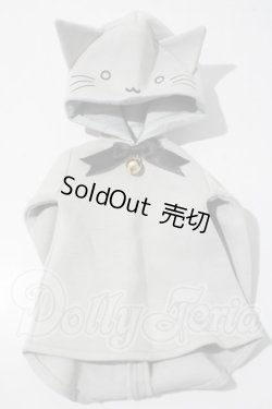 画像1: MDD/グレーねこパーカー・ミニ A-26-05-13-1075-NY-ZU