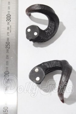 画像2: MSD〜SD/頭飾造形製角パーツ U-26-05-27-190-TN-ZU