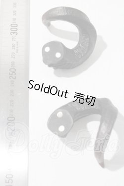 画像2: MSD〜SD/頭飾造形製角パーツ U-26-05-27-190-TN-ZU