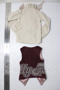 画像2: SD13BOY/OF：VOLKS製ジレ＆ブラウスセット U-26-05-27-094-TN-ZU