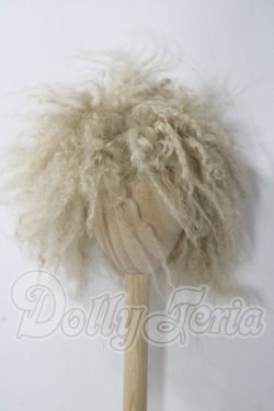 画像1: 8-9/inch モヘアウィッグ U-26-06-03-034-TN-ZU
