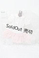 SDM/OF：フリルブラウスセット（白・ピンク）ミニ U-26-06-17-113-TN-ZU