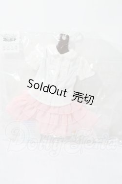 画像1: SDM/OF：フリルブラウスセット（白・ピンク）ミニ U-26-06-17-113-TN-ZU