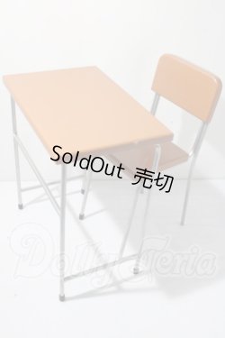画像1: 60ｃｍDOLL用学生机＆イス A-26-06-17-1072-TN-ZU