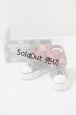 画像1: DD/OF：yamyam sugar製スニーカー A-26-07-22-1024-TN-ZU