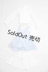 MSD/OF衣装セット:ラブリーブルーワンピースセット・ミニ(ボークス) U-26-08-05-129-TN-ZU
