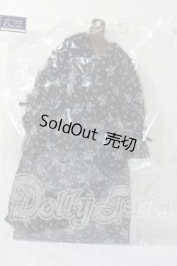 画像1: SD/シフォンワンピースセット(ブラック)  A-26-08-12-124-TN-ZU