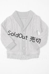 SDGｒB/OF：ニットカーディガン（グレー）M U-26-08-12-159-TN-ZU